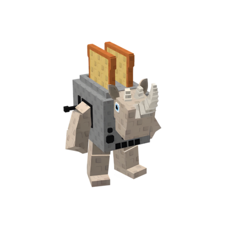 Rhino Toasterino - ماب النباتات