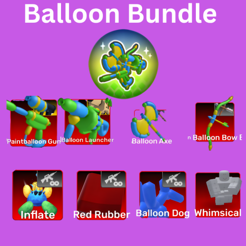 بندل البالون في ماب رايفلز - Balloon Bundle in RIV...
