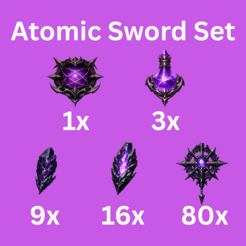 Atomic Sword Set - ماب سايلور بيس