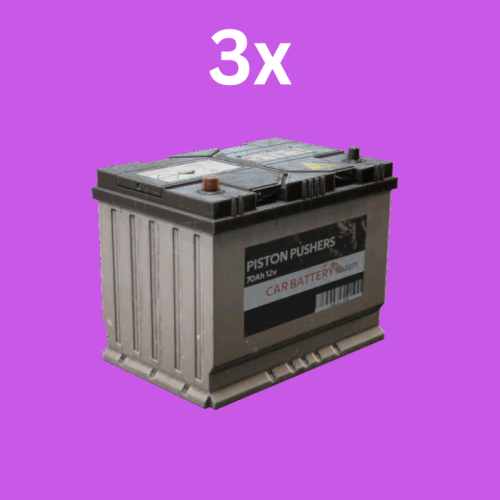 3 حبات اندستريال باتري - Industrial Battery