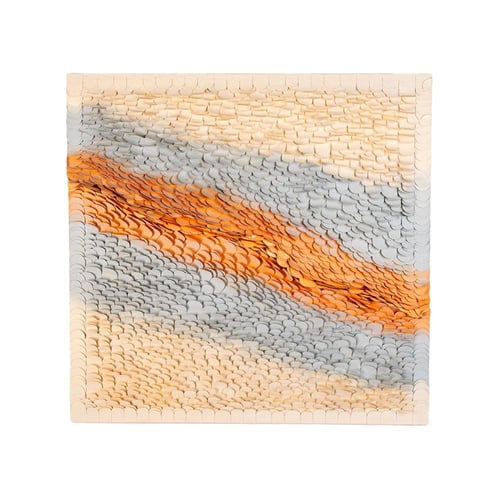 (الرمال الذهبية المتحركة) لوحة حائط ثلاثية الأبعاد