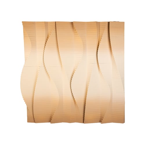 (لحن بصري) لوحة حائط ثلاثية الأبعاد