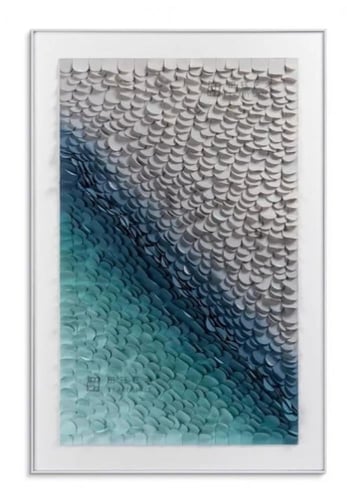 (همسات المحيط) لوحة حائط ثلاثية الأبعاد