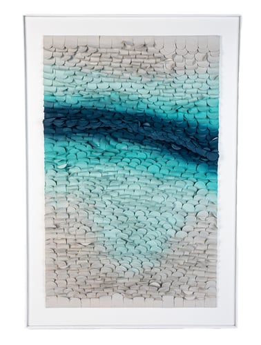 (همسات المحيط) لوحة حائط ثلاثية الأبعاد