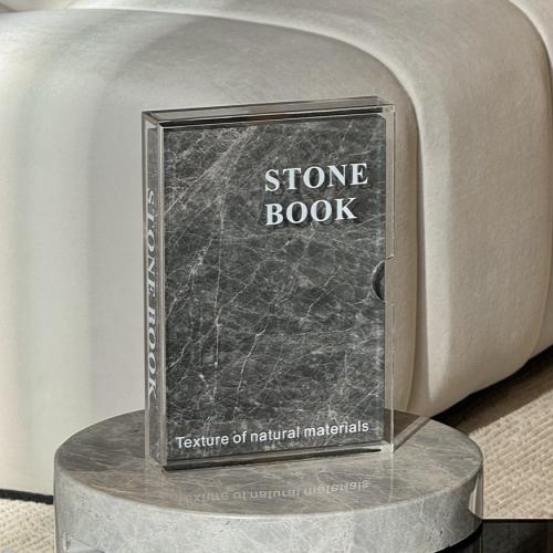 كتاب رخام رمادي