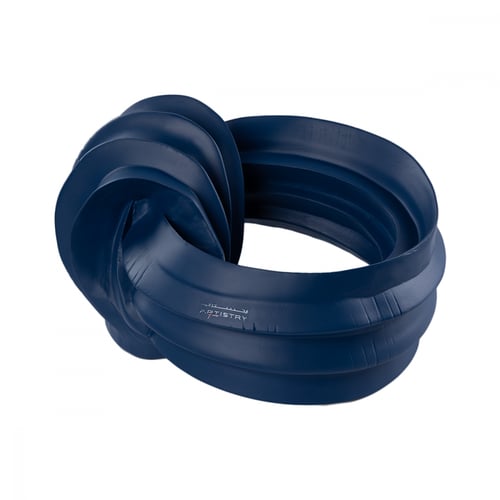 ديكور جداري على شكل عقدة باللون الأزرق