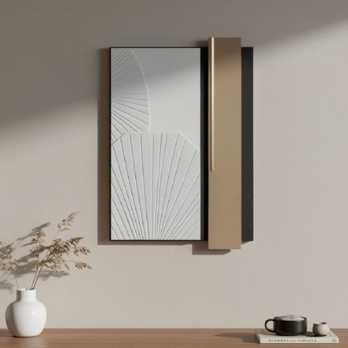 (البصمة المترفة) لوحة حائط ثلاثية الأبعاد ذات ملمس...