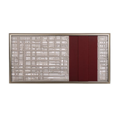 (زوايا خفية) لوحة حائط ثلاثية الأبعاد