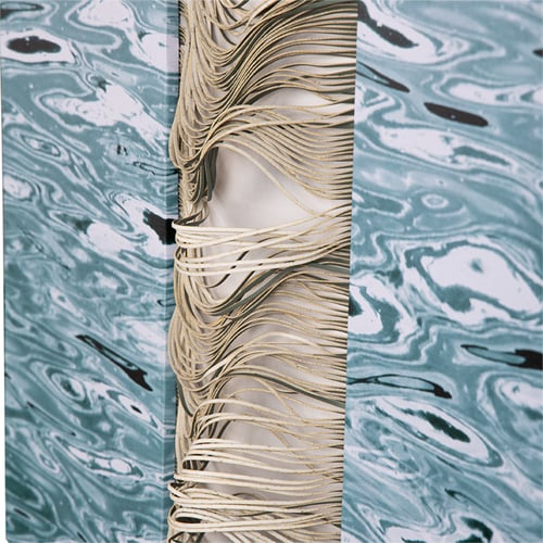 (الموج الساكن) لوحة حائط ثلاثية الأبعاد