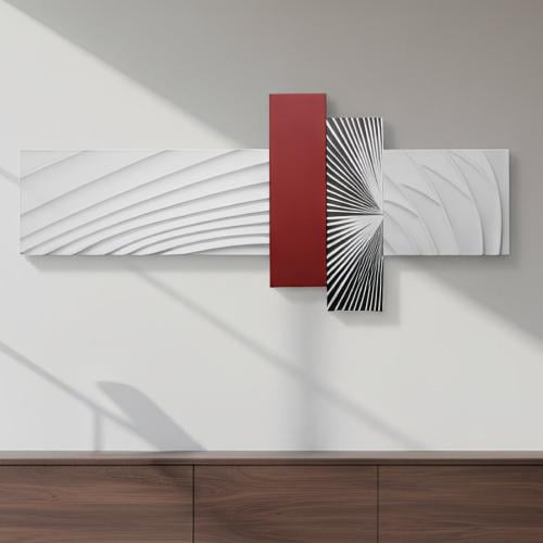 (الإختراق الصامت) لوحة حائط ثلاثية الأبعاد بخامات...