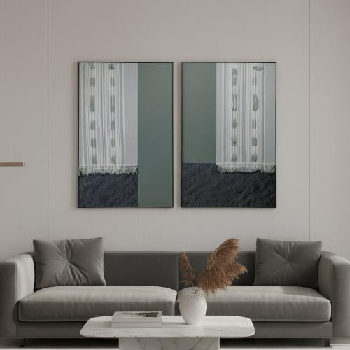 (حرير نجد) لوحة حائط ثلاثية الأبعاد