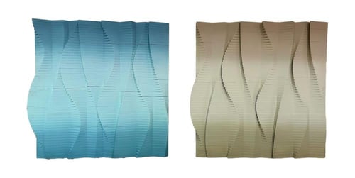 (لحن بصري) لوحة حائط ثلاثية الأبعاد