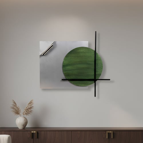 (صدى الزمرد) لوحة حائط ثلاثية الأبعاد