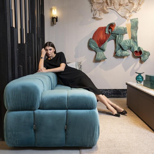 ديكور جداري من القماش