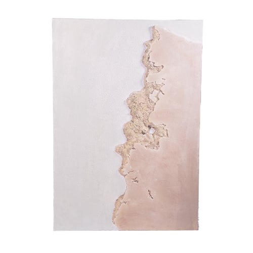 (نحت الزمن) لوحة حائط ثلاثية الأبعاد مستوحاة من تض...