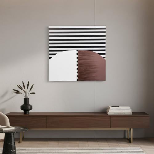 (نصف إيقاع) لوحة حائط ثلاثية الأبعاد