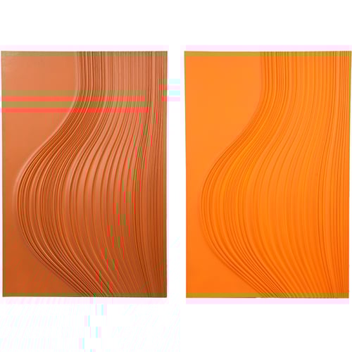 (حنين الغروب) لوحة حائط ثلاثية الأبعاد