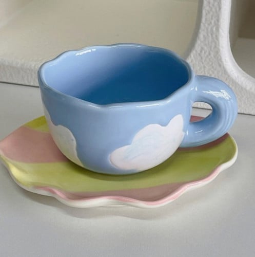 كوب سيراميك الغيوم 180ml