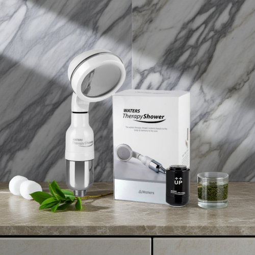 الدش المعالج بشجرة الشاي