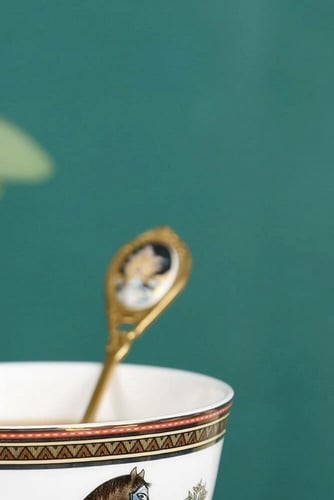 طقم 2 كوب شاي إنجليزي فيكتوري Hermes