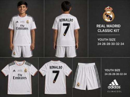 ريال مدريد كلاسك بطباعة رونالدو ولادي
