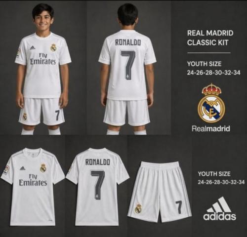 ريال مدريد كلاسك بطباعة رونالدو ولادي