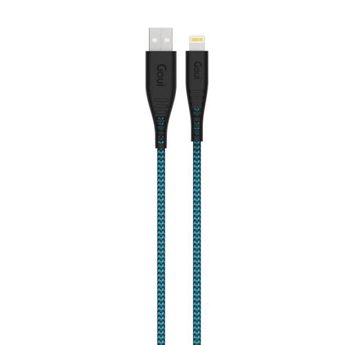 كيبل ايفون USB فليكس 1.5 متر من قوي - أزرق فاتح