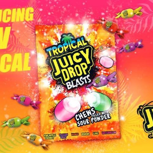 جوسي دروب علكة مملوءة بمسحوق حامض 120 جم