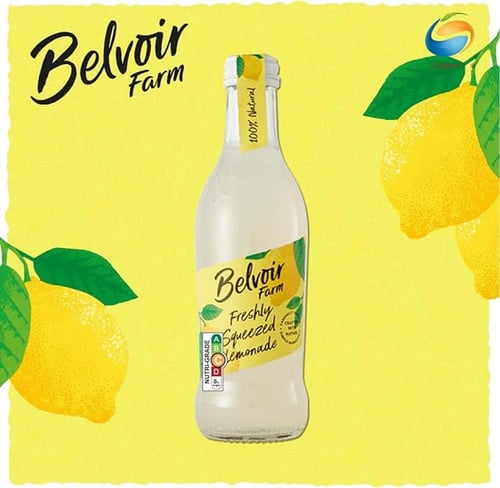 بلفوار فارم الخالي من الكحول بنكهة الليمون واليوزو...