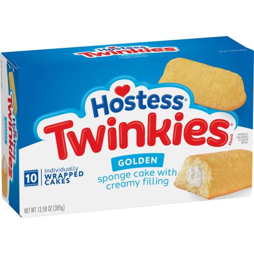 كيك توينكيز من هوستيس - كيك إسفنجي ذهبي محشو بالكر...