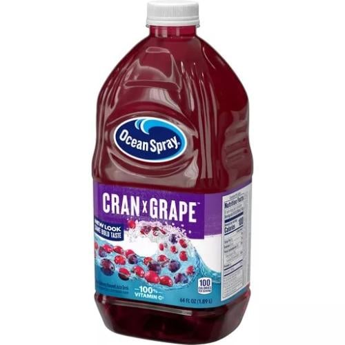 عصير كرانبيري التوت البري مع العنب من اوشن سبراي 1...