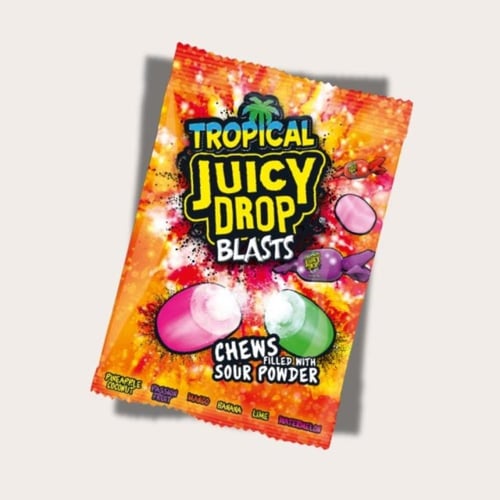 جوسي دروب علكة مملوءة بمسحوق حامض 120 جم