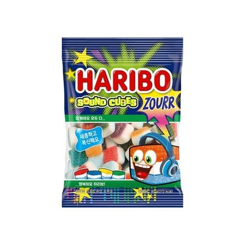 هاريبو ساوند كيوبز حامض – Haribo Sound Cubes Zourr...