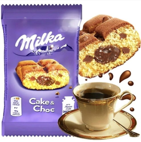 ميلكا كيك كوكيز و شوكولاتة 175 جم 5 قطع