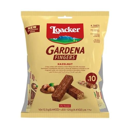 لوكر جاردينا اصابع بالبندق – Loacker Gardena (10x1...