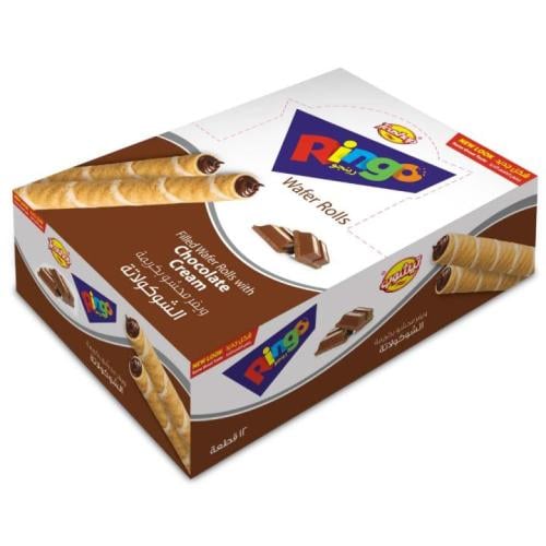 ويفر رينجو بكريمة الشوكولاتة