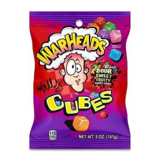 وارهيدز ( Warheads ) مكعبات حلوى مضغ حلوة وحامضة و...