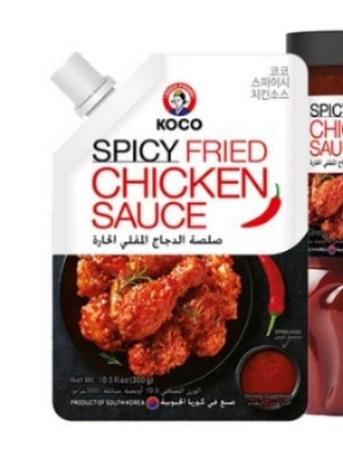 صلصة الدجاج المقلية الحارة 300 جم كوريا الجنوبية
