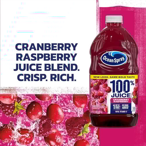 عصير كرانبيري التوت البري والتوت من اوشن سبراي 100...