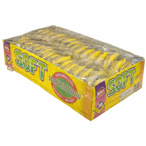 بسكويت سوفت محشي مارشميلو بنكهة الموز