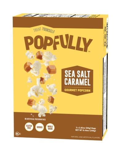 فشار بوبفولي بنكهة الكراميل وملح البحر –240 جم (3...