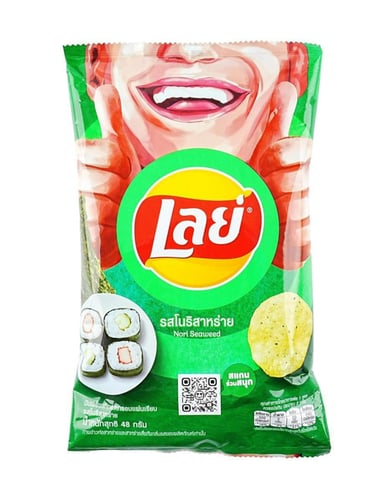 ليز تايلندي نكهة السوشي بالاعشاب البحرية (نوري سي...