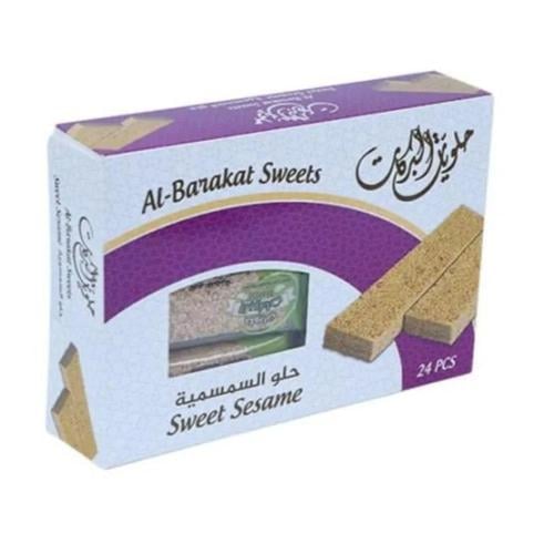 حلوى سمسمية فاخر (علبة 24 قطعة)