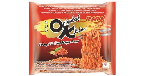 مكرونة ماما OK كيتشن – نودلز روبيان بصلصة توم يام...