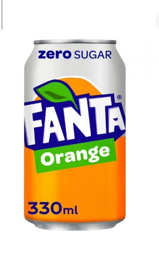 فانتا مشروب غازي بريطاني بنكهة البرتقال بدون سكر 3...