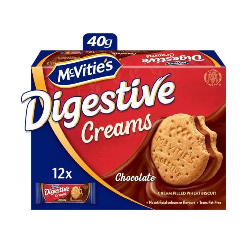 ماكفيتيز بسكويت القمح دايجستف المحشو بكريمة الشوكو...