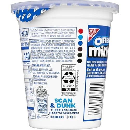 اوريو ميني بسكويت شوكولاتة 99 جم – Oreo Minis Choc...