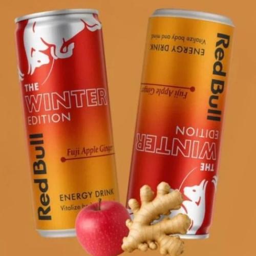 مشروب الطاقة ريد بول إصدار الشتاء بنكهة تفاح فوجي...