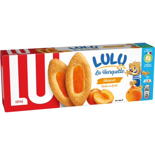 بسكويت لولو لو باركيت بالمشمش - عبوة عائلية 3×6 قط...