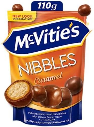 ماكفيتيز نبلز كراميل – كرات بسكويت مغطاة بشوكولاتة...